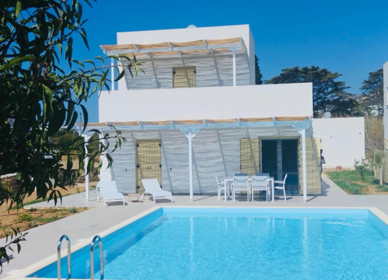 Twin Suns Villa Drios Buitenkant foto