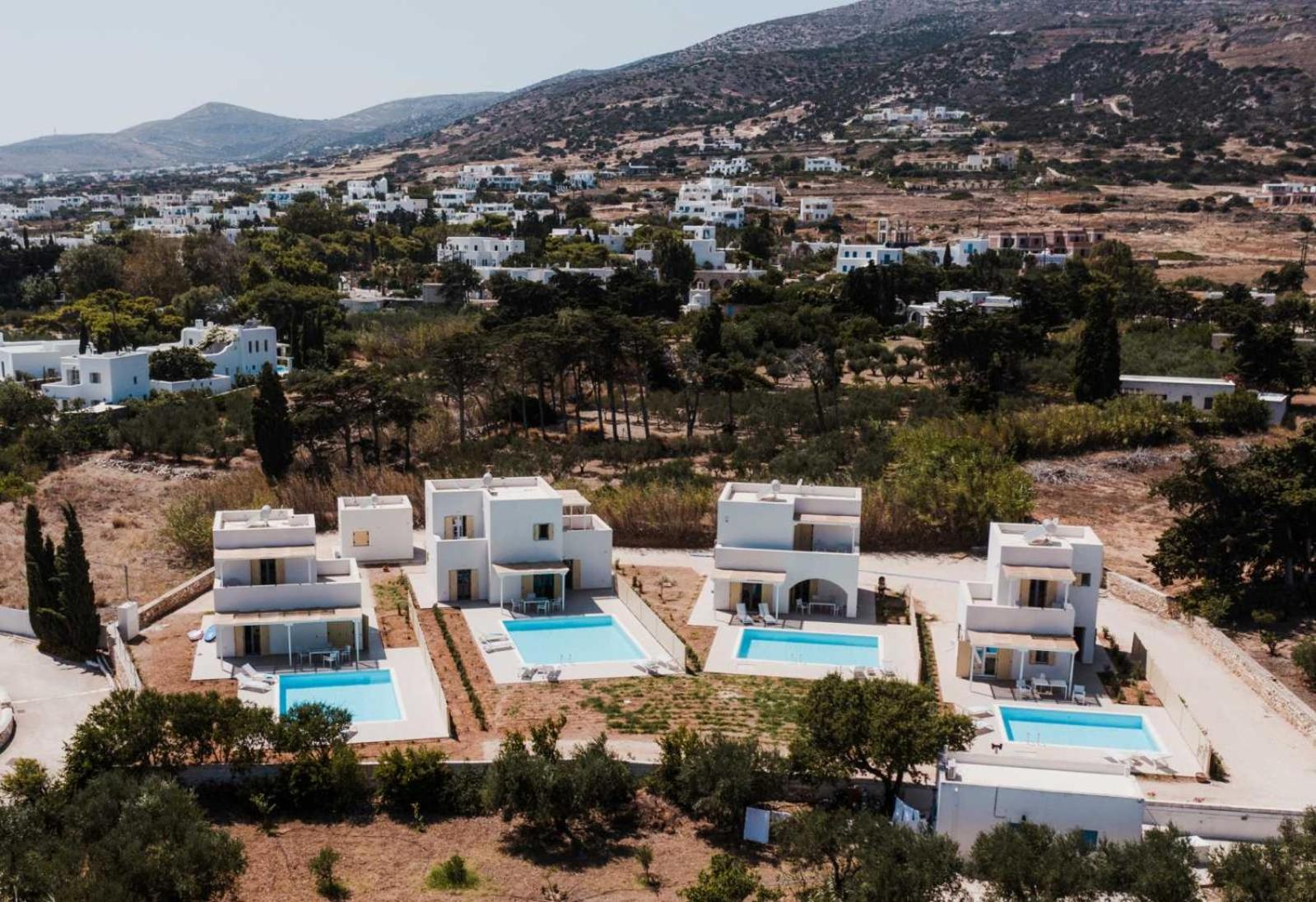 Twin Suns Villa Drios Buitenkant foto
